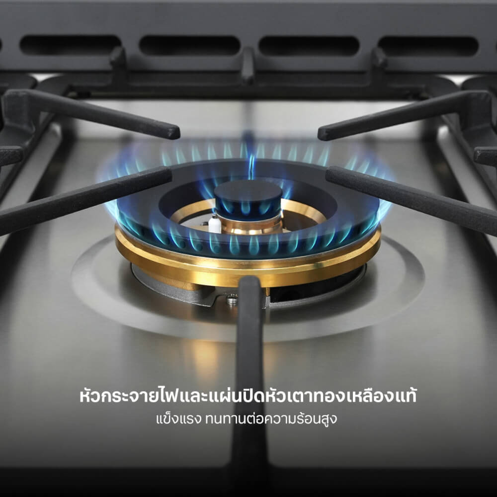 เตาแก๊สพร้อมเตาอบตั้งพื้น FREESTANDING แบรนด์ EVE รุ่น JASPER MATT สีเทาดำ ขนาด 90 เซนติเมตร_2